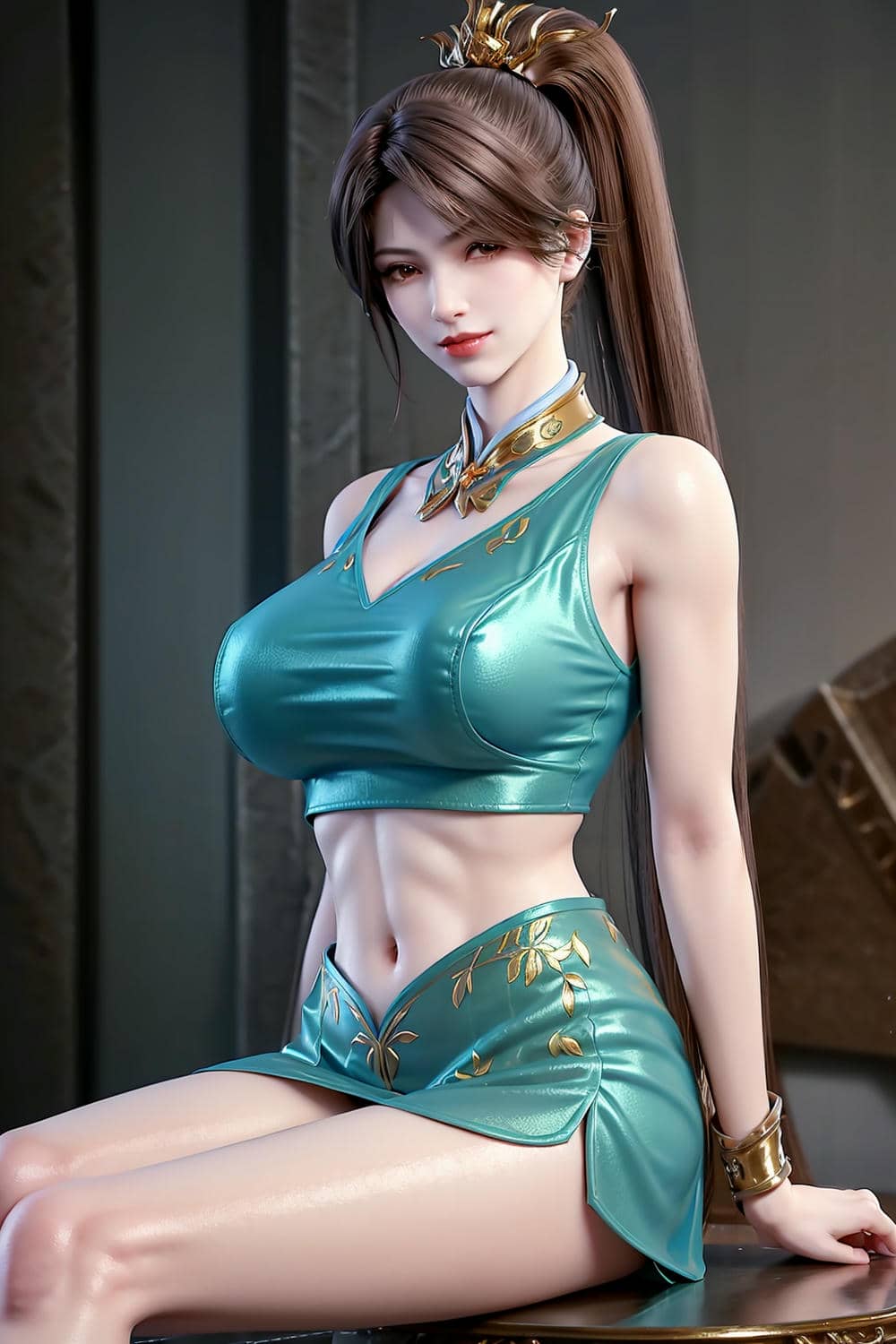 [COS]004武动乾坤-皇甫静-性感连体服[78P-124MB]